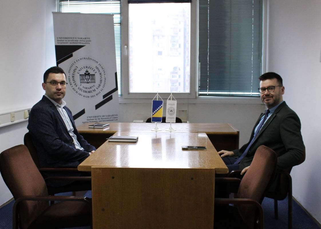 Jačanje institucionalne saradnje između Pravnog fakulteta Univerziteta u Zenici i Instituta za istraživanje zločina protiv čovječnosti i međunarodnog prava Univerziteta u Sarajevu